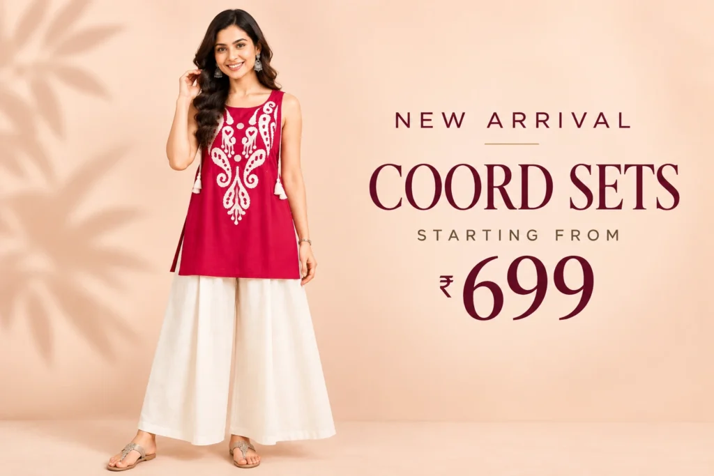 pink coords sets